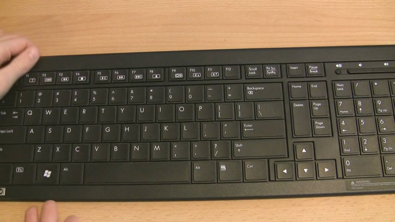 hp anatel wireless keyboard driver
